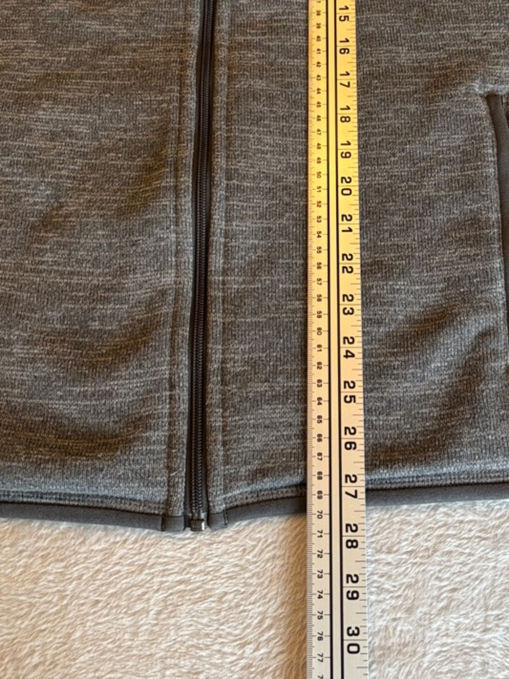 Patagonia Men’s Better Sweater Full Zip Fleece Vest Nickel Gray L EUC - Picture 3 of 7